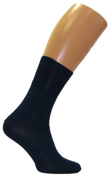 Bavlnené zdravotné ponožky, 48-49 modré