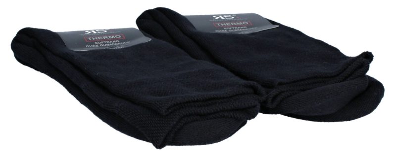 Bavlnené teplé froté ponožky
