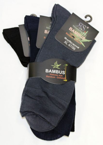 Bambusové ponožky, 47-50 mix