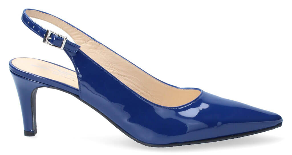 Svadobné sandále Brenza Nero modre