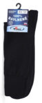 Štandard ponožky, 100% bavlna, 48-49, čierne