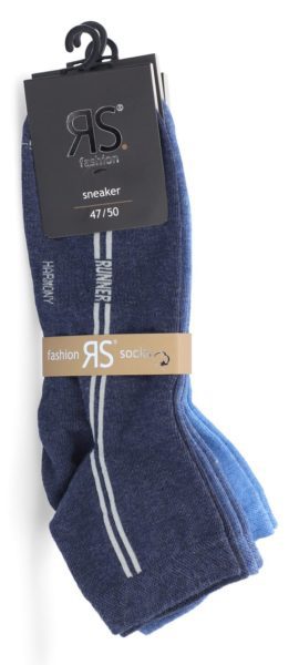 Sneaker ponožky, 47-50 modré mix