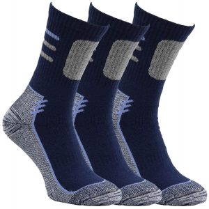 Športové froté ponožky, 47-50, navy OXSOX, 3 páry v balení