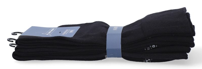 Bavlnené ponožky, 50-52 čierne