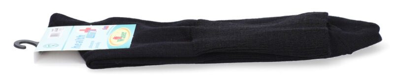 Zdravotné ponožky, bavlnené, 48-49, čierne
