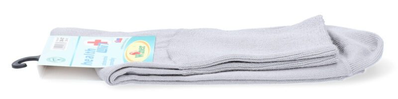 Zdravotné ponožky, bavlnené, 39-41, sivé