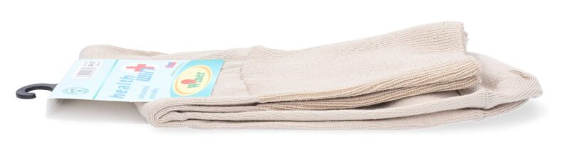Zdravotné ponožky, bavlnené, 39-41, béžové