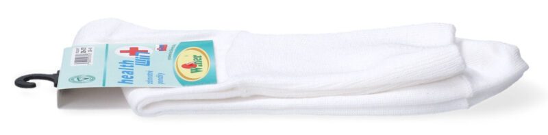 Zdravotné ponožky, bavlnené, 39-41, biele