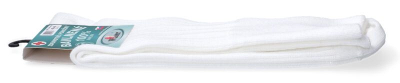 Zdravotné ponožky, 100% bavlna, 48-49, biele