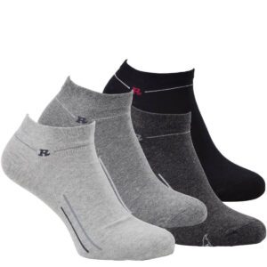 Bavlnené elastické sneaker ponožky, 47-50, športový dizajn