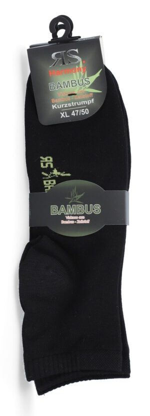 Pánske jednofarebné bambusové nízke letné členkové ponožky