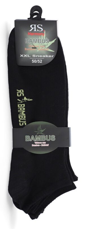 Vysoko kvalitné zdravotné bambusové sneaker ponožky, 50-52